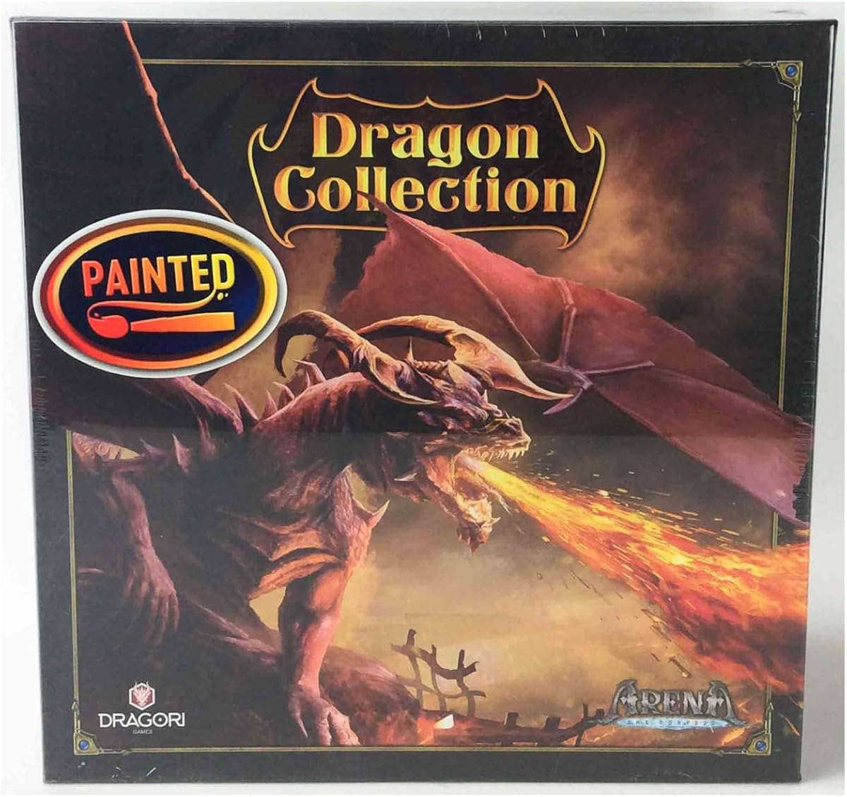 Aventuras de Tanares: Colección Dragón (Edición pintada) | Juegos de Dragori | Miniaturas | Fantasía | Caja de expansión | Juego de rol de mesa | 1-8 jugadores | Compatible con 5E | Dragones | Edades 14+ | Arena: El Concurso