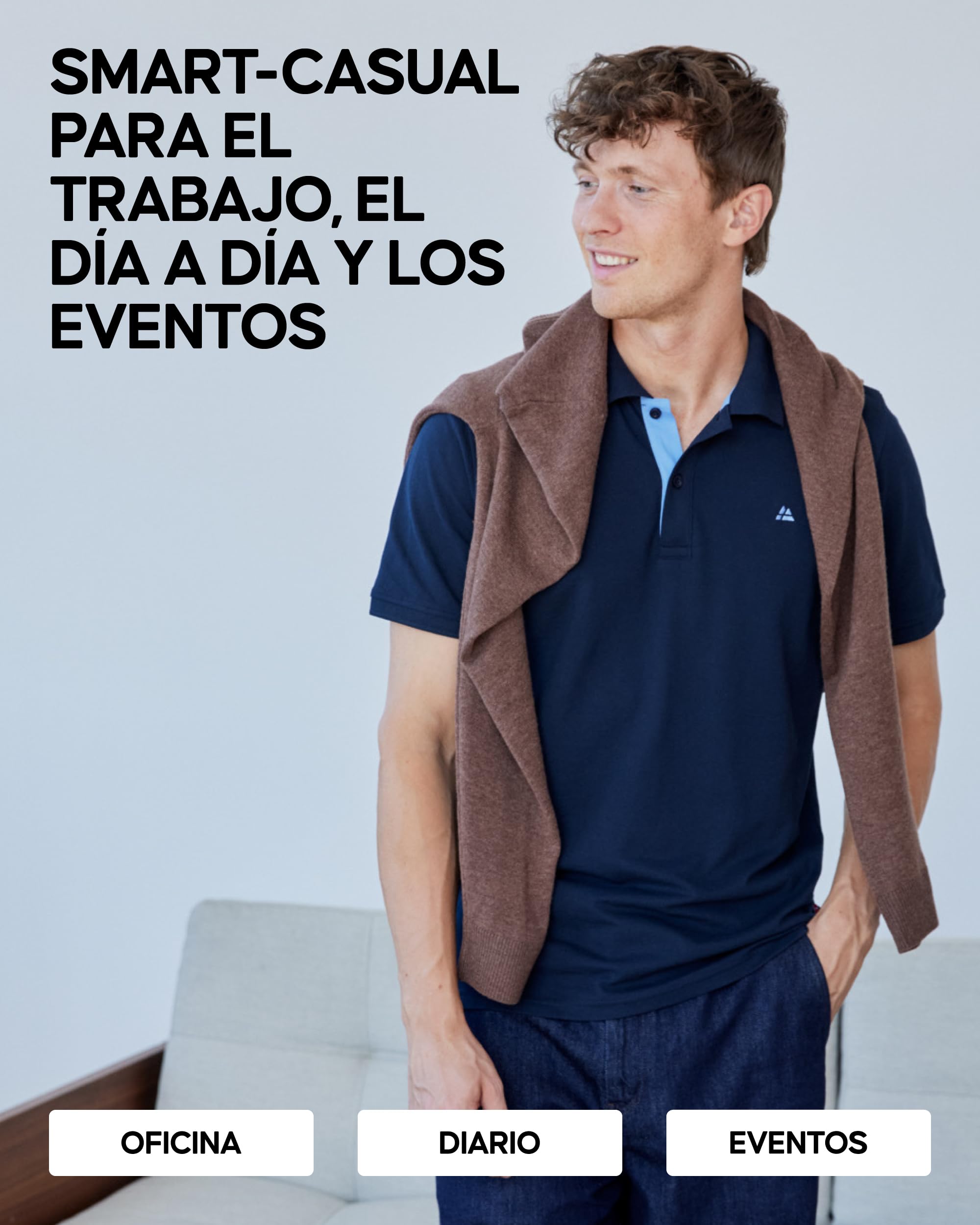 DANISH ENDURANCE Polo Hombre Manga Corta Algodón Orgánico Camiseta Vestir Suave 2 Pack