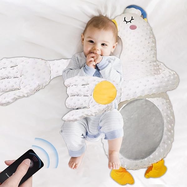 Electric Slapping Palm Plush Pillow, Patting Sleeping Pillow, Stuffed Animal Shape With 3 Adjustable Modes, Pearl Cotton Vibrating Mattress Pad Pillows - 2