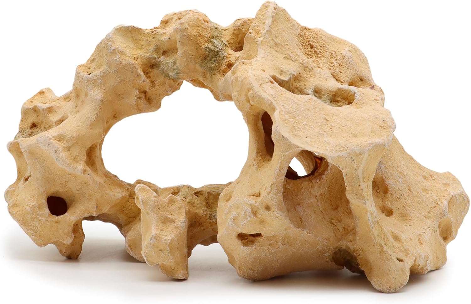 Amtra Wave Gallura Stone with Hole, Large, Beige