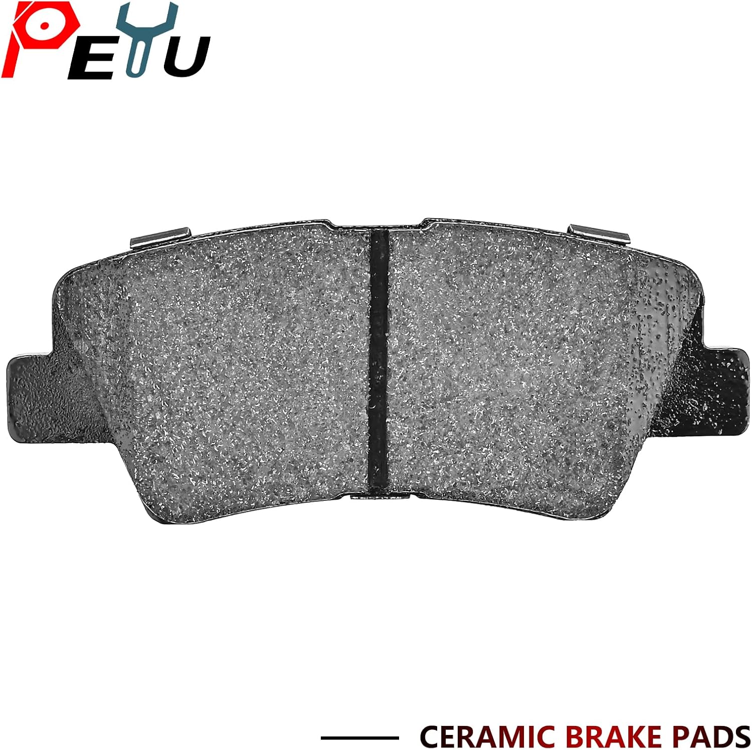 Front Rear Ceramic Brake Pads for 2011-2016 Hyundai Elantra, for 2013-2014 Elantra Coupe, for 2013-2016 Elantra GT, for 2012-2016 Veloster, for 2014-2016 Kia Forte/Koup, for 2014-2016 Kia Forte5