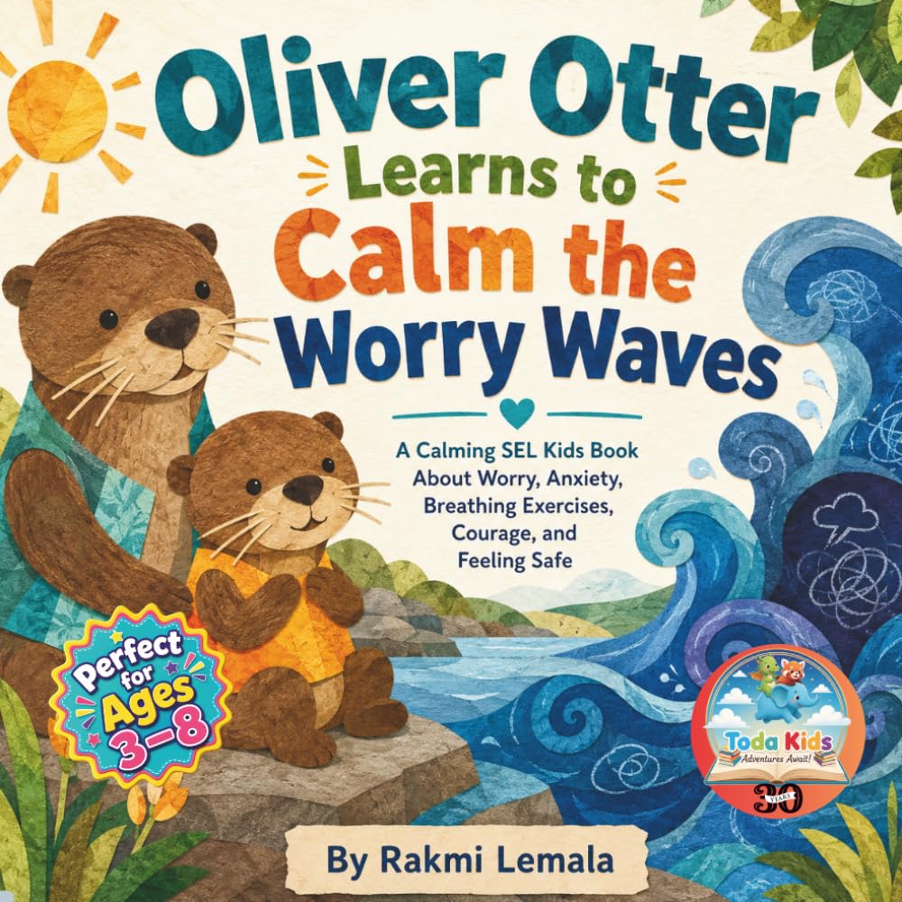 Oliver Otter and the Worry Waves: A Gentle Kids Anxiety Book About Worry, Breathing, Bravery, and Feeling Safe (The Feelings Forest Friends)