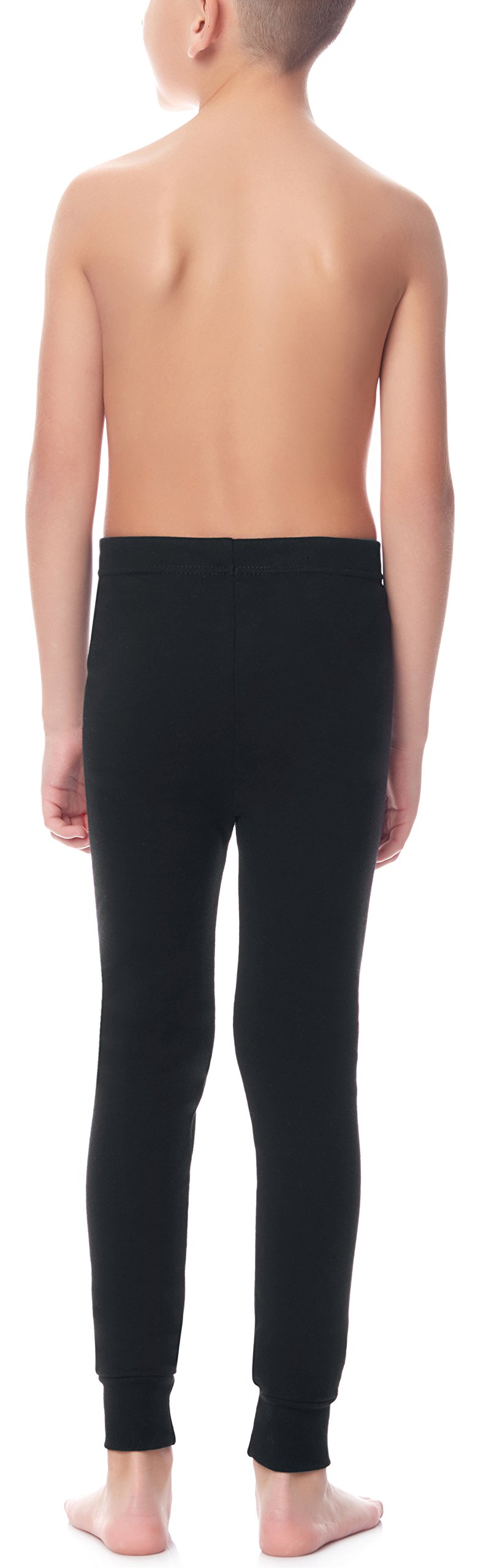 Timone Caleçon Long Thermique sous-vêtements Garçon TISS1001 (Noir, 158)
