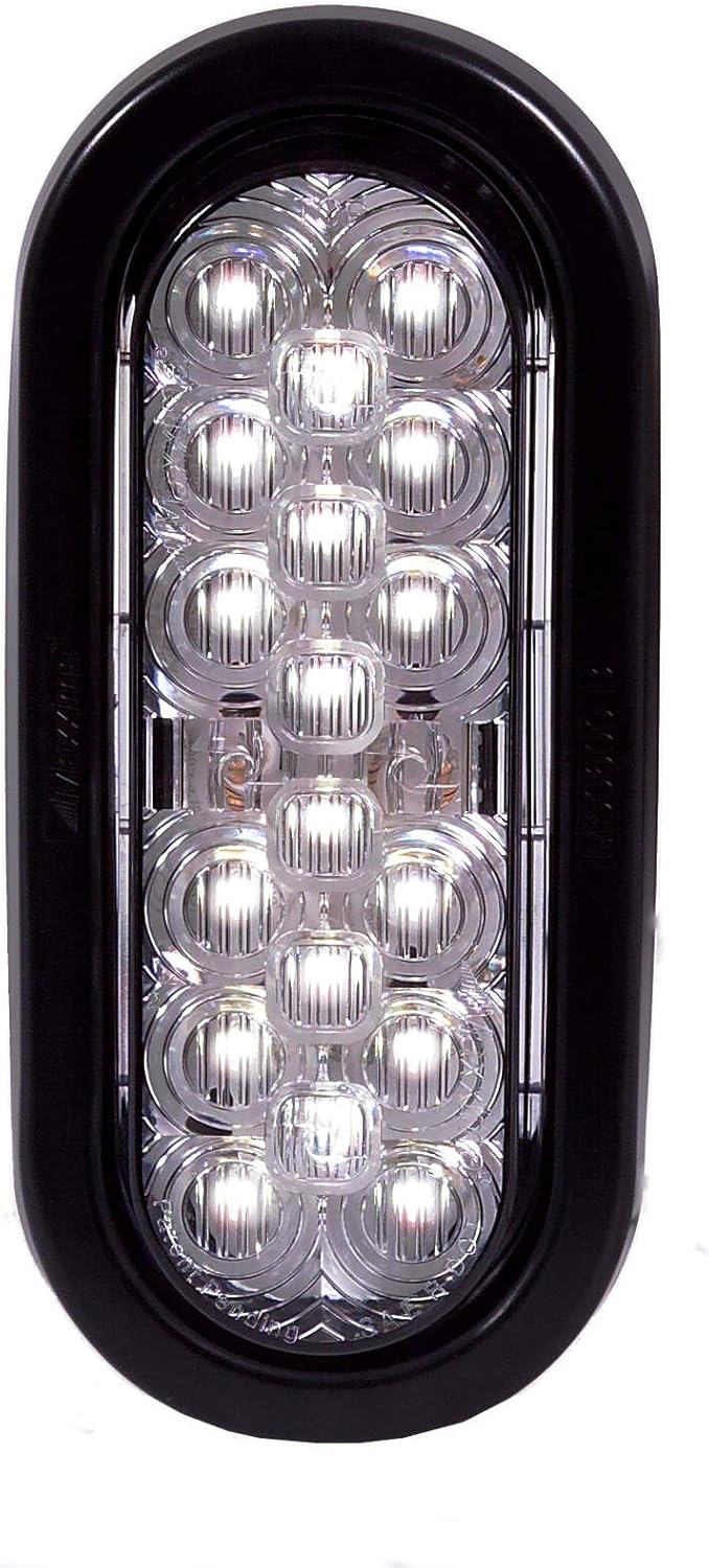 Maxxima M63324 White 6" Oval LED Backup Light