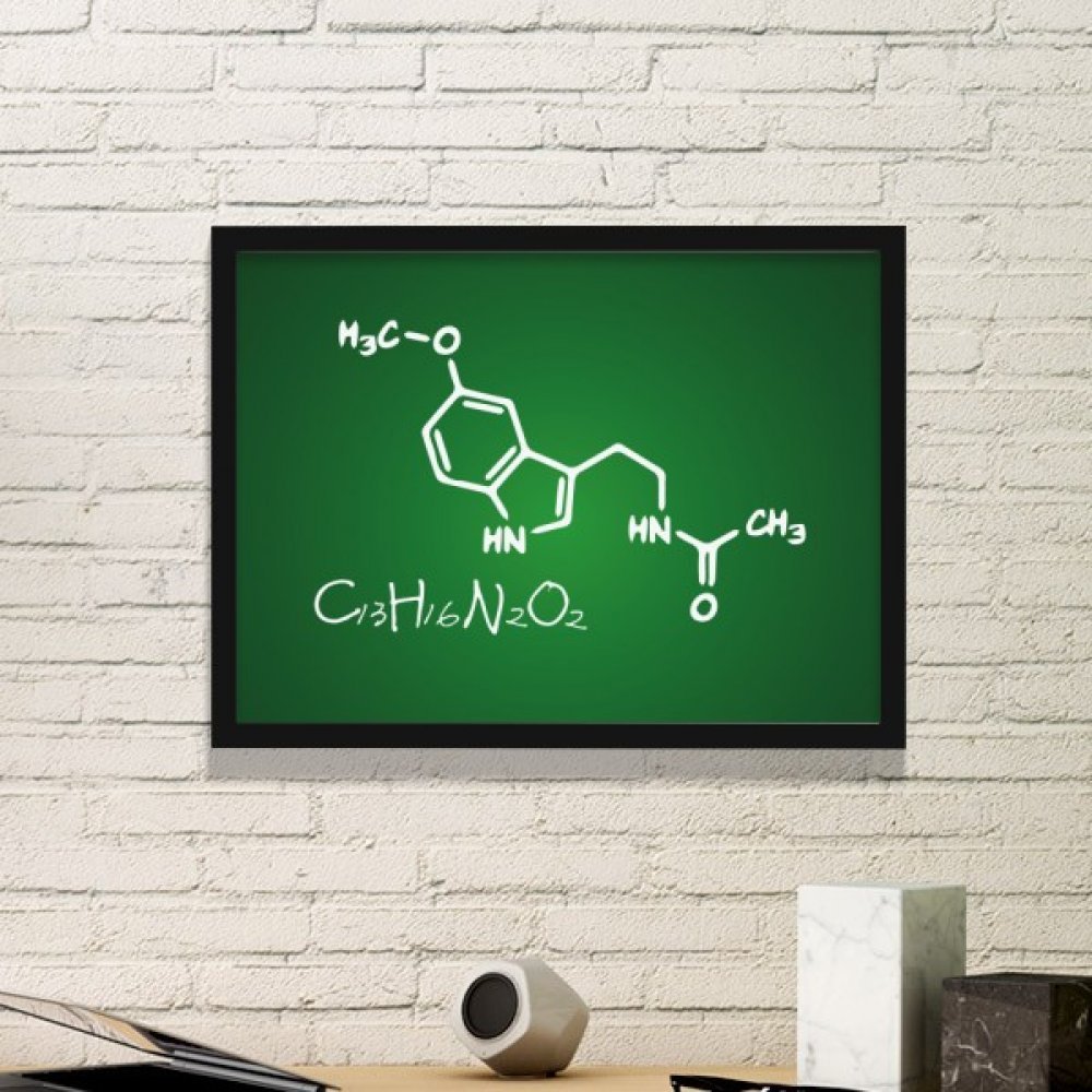 Peintures estampes chimie et cadre photo noir pour stickers muraux de décoration maison