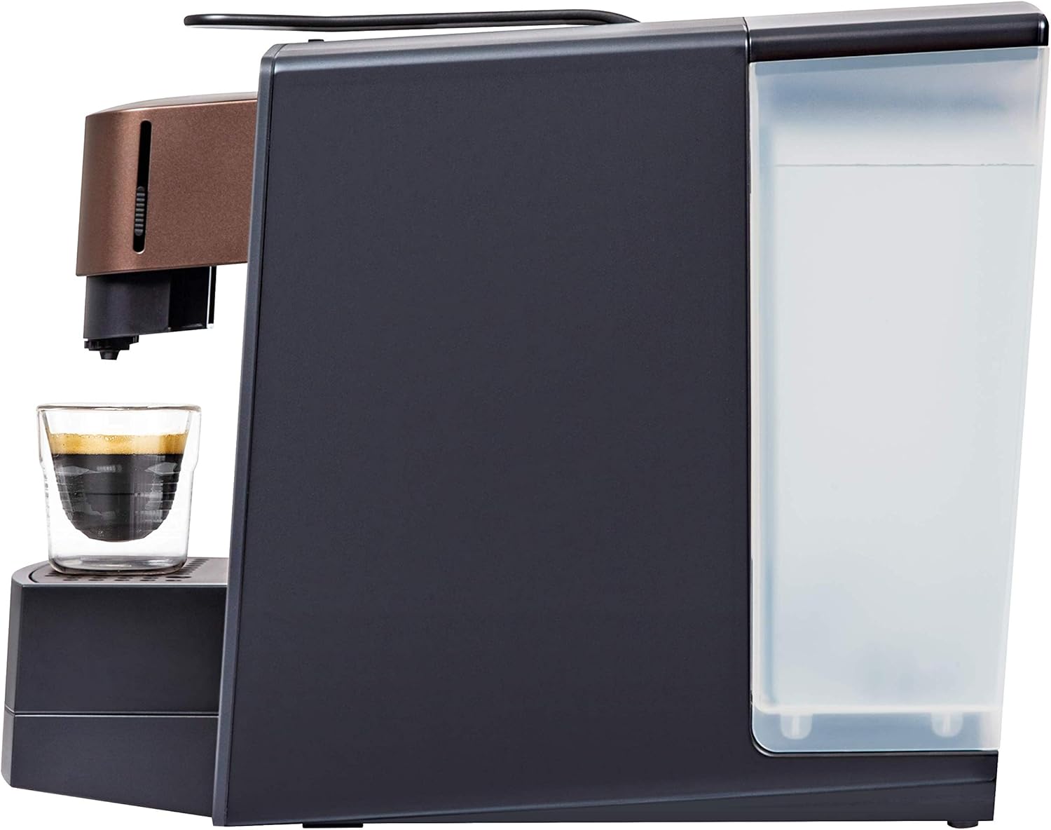 K-FEE Grande Macchina per Capsule, Alluminio, Rame Nero