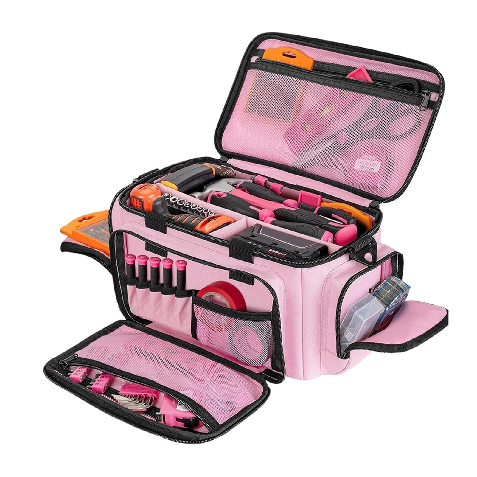 Bolsa Tote Para Herramientas Bolsa De Transporte Con Cremallera Y Correa