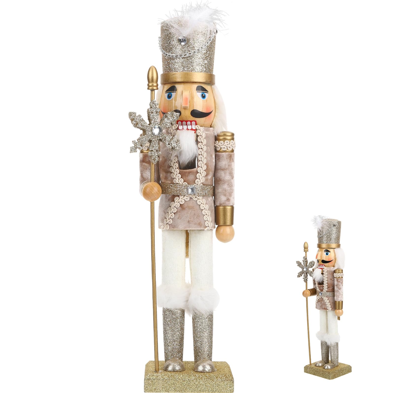 Casse-Noisette de Noël décoration soldat : figurine bois traditionnelle et cadeau festif