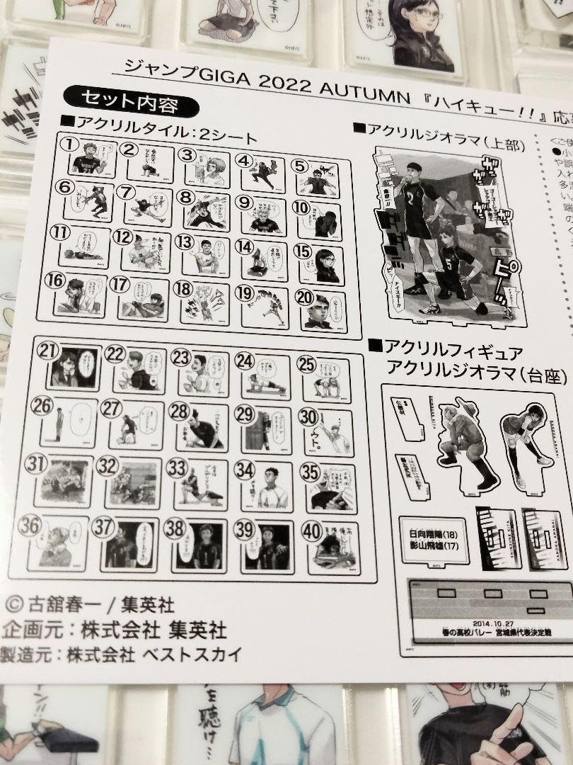 Amazon.co.jp: ジャンプGIGA 2022 AUTUMN ハイキュー 応募者全員  