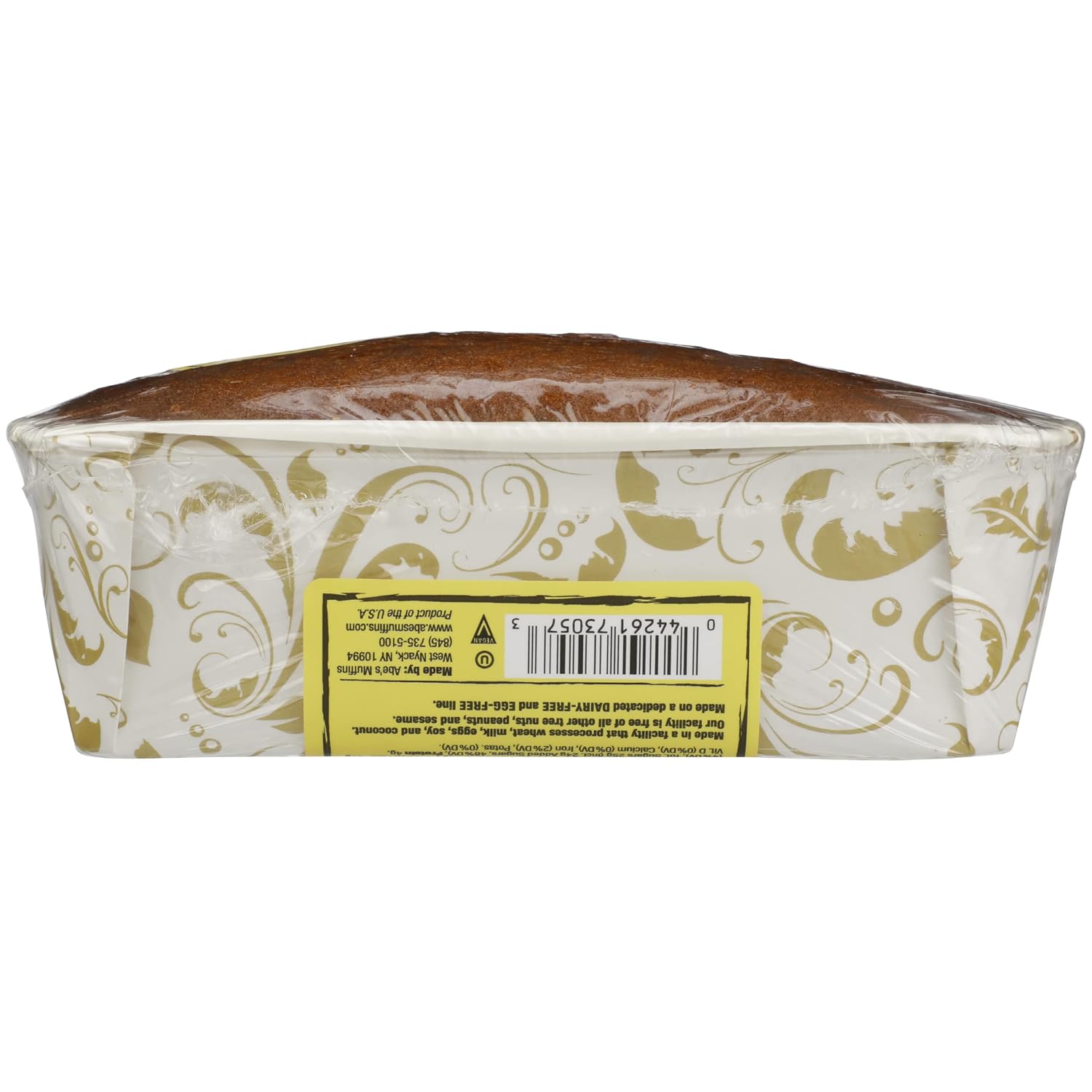 Abe's, Vegan Banana Bread Pound Cake