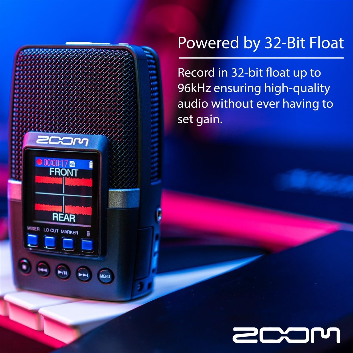 Amazon.com: Zoom H2essential Multi-Mic Handy Recorder Bundle with