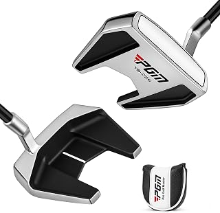 PGM Golf Putter for Men and Women - High MOI Mallet with Easy Alignment - Lightweight Graphite Shaft - Low Center of Gravity for Straighter Putts