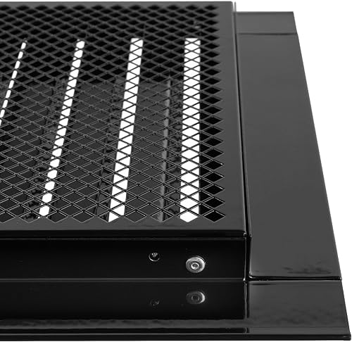 Miniatura 19 de Rejilla de ventilación redonda de aleación de aluminio de 10 pulgadas con malla metálica (conducto de Ø10 pulgadas/rejilla de Ø11 pulgadas) HVAC