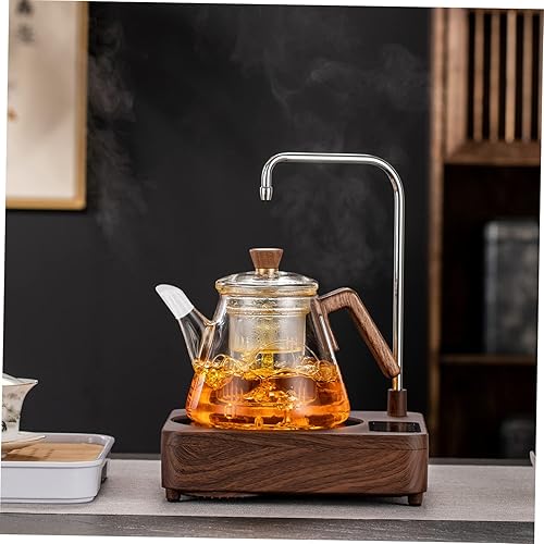 Miniatura 9 de SOLUSTRE Cubierta de boquilla de tetera, dispensador de botellas de licor para tetera, accesorios para botellas de agua, tapa de vertedero,