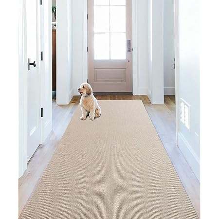 Amazon 吸着マット 薄手 滑り止めマット カーペット ロール ロング 置くだけ すべり止め 吸着カーペット ペット用 介護用 薄手 バリアフリー 60 300cm ブラウン ｓａｎｇｏ サンゴ キッチンマット 通販