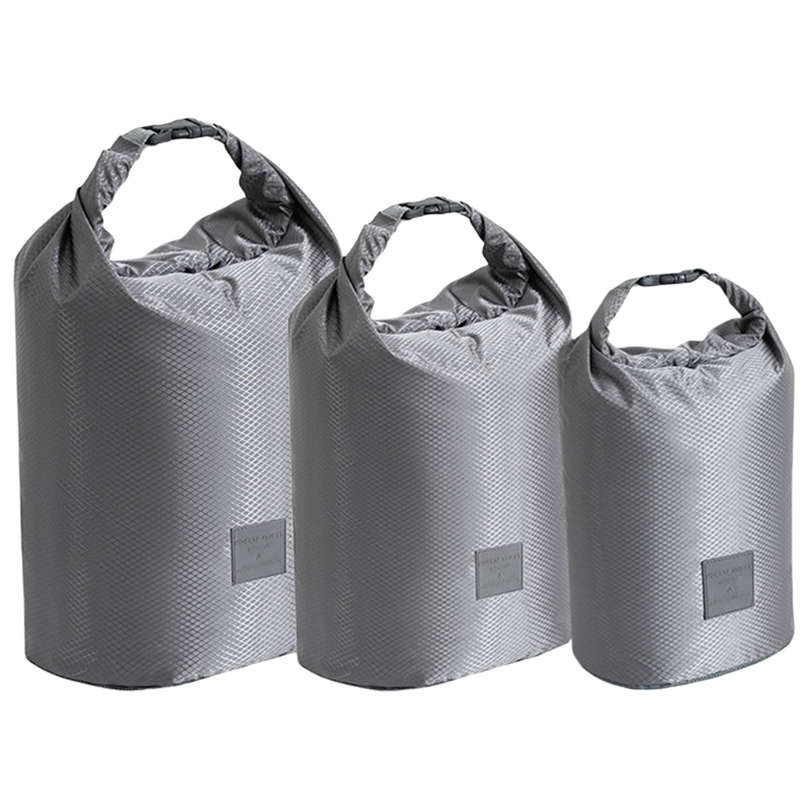 MICFENY Pack of 3 Ultralights Waterproof Dry Bags for Camping Hiking and Motorcycle Adventures Portable Stuff Sacks Set