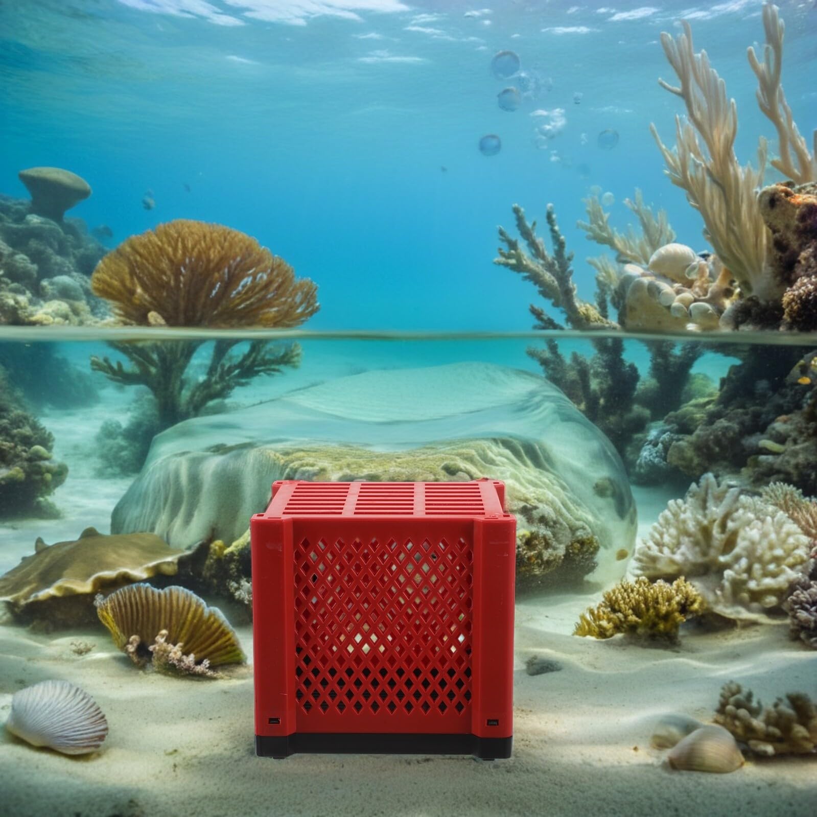 UPKOCH 4 Piezas Caja Filtro Acuario Unidades Duradera para Purificación Agua Reutilizable Compatible con Medios Filtrantes Múltiples para Peceras Estanques y Abrevaderos Equinos