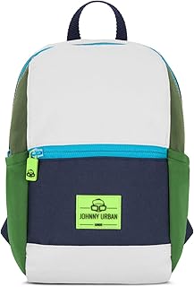 Zaino per Bambini e Bambine Junior Leo - con Tracolla per Asilo e Scuola Materna - Materiale Riciclato e Impermeabile