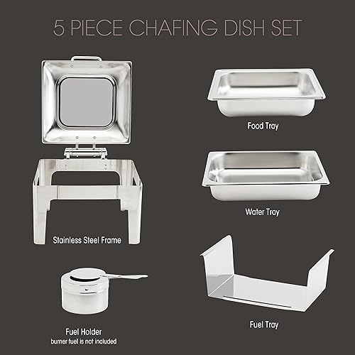 Vista 29 de Denmark Tools for Cooks Celebrations Cookware Collection - Juego de utensilios de cocina de acero inoxidable de calibre pesado de 10 piezas