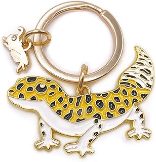キーホルダー アニマルキーリング ヒョウモントカゲ 108564