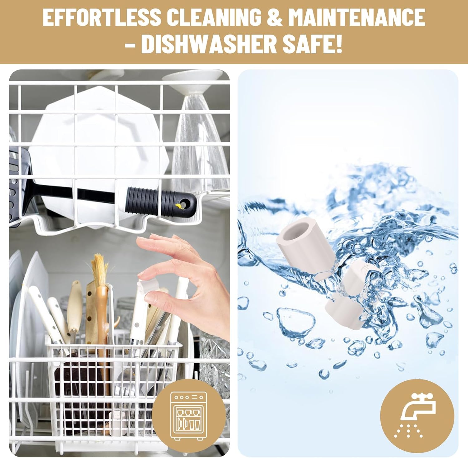 2 Pack Magnetic Straw Cover, Silicone Leakproof Straw Protector for Tumbler, Compatible with Era/Resa, Drinkware Accessory - Image 4