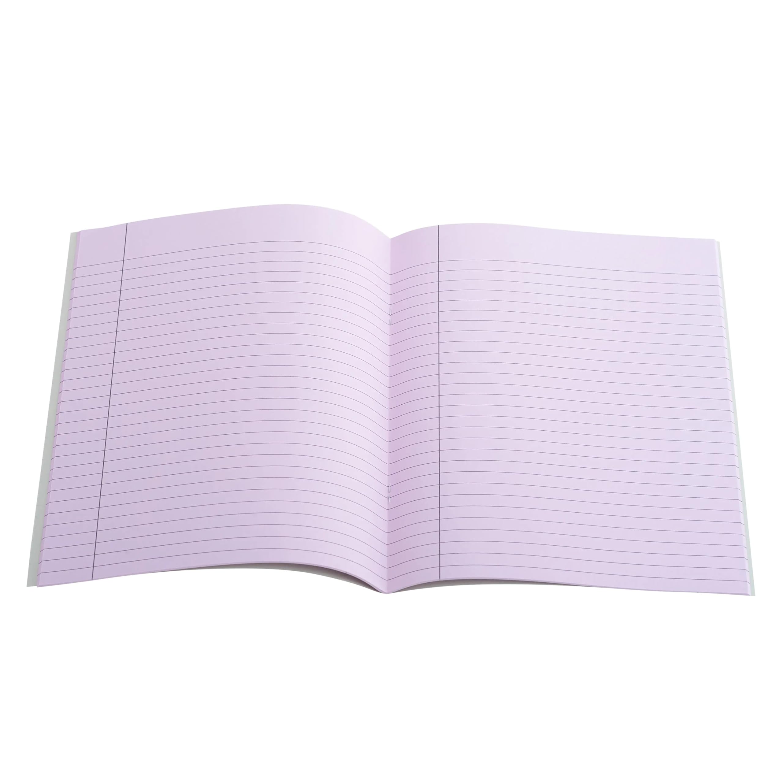 The Dyslexia Shop 9" x 7" - 7mm Lined Tinted Paper - Exercise Book (Grey Cover) Single Book/Orange - Image 7