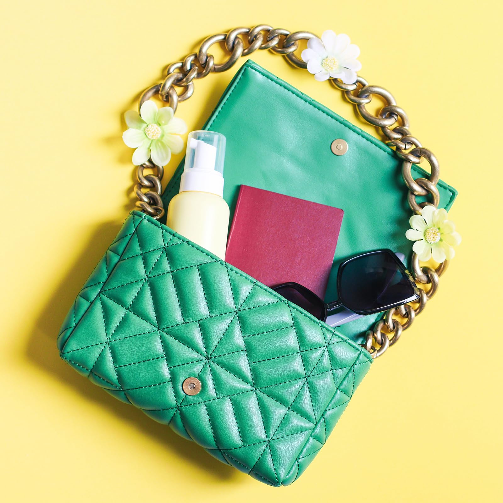 Amazon | uxcell ミニ財布チェーン 長さ40 cm ニッケルメッキ金属