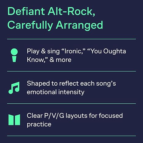 Alanis Morissette - Jagged Little Pill Piano, Vocal and Guitar Chords