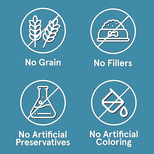 Miniatura 3 de Alimentos naturales para perros y gatos sin cereales (cordero y pescado, 5 libras)