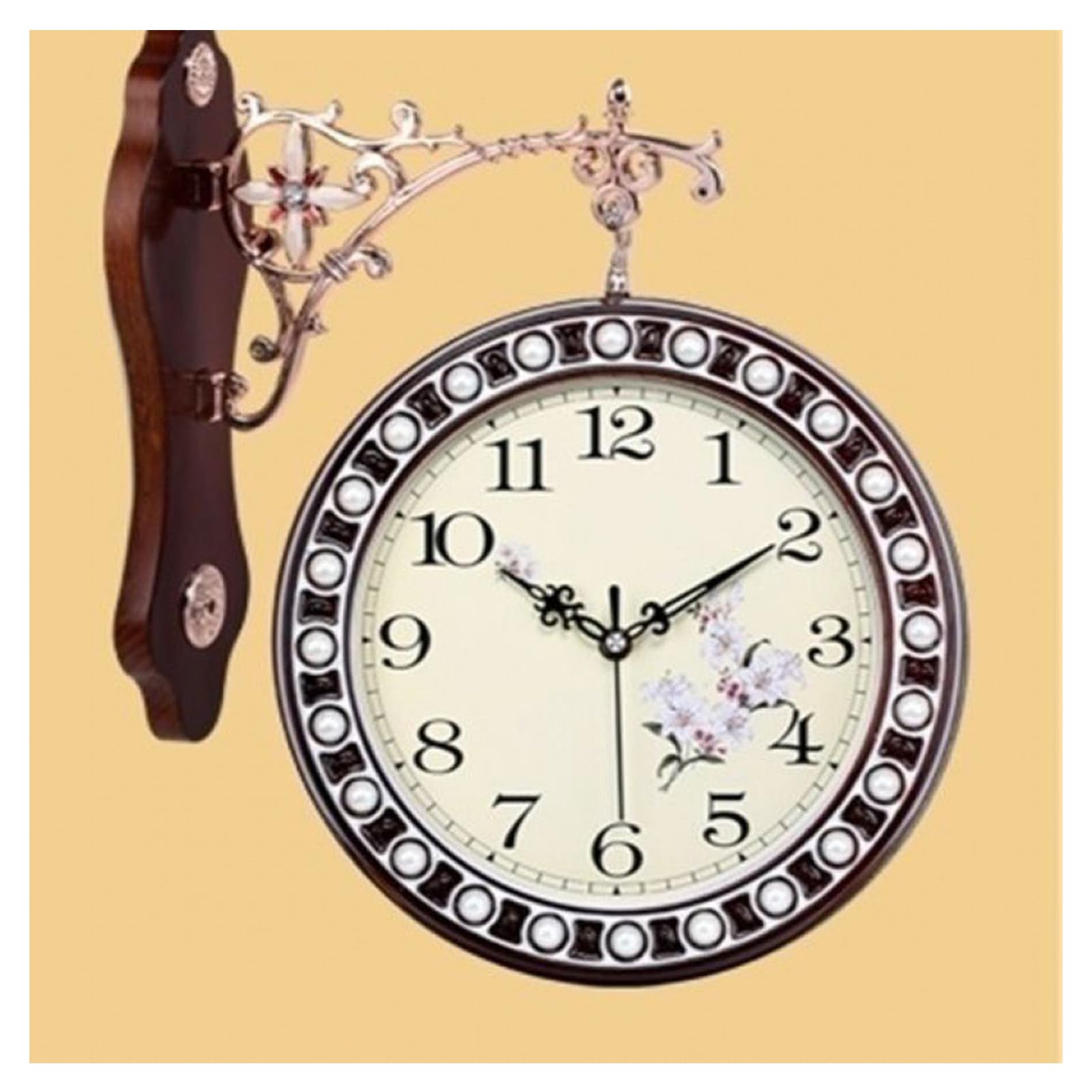 Amazon.com: TUOYIBO Fashion Wall Clock, European Double