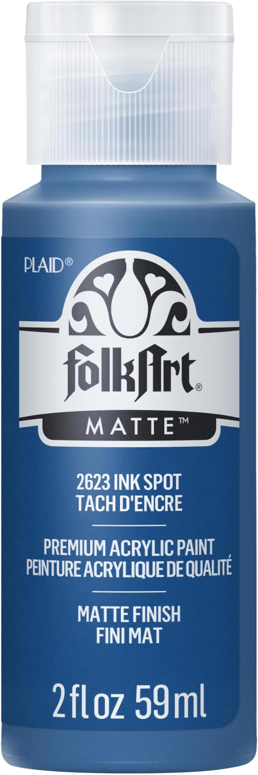 FolkArt Acrylic Paint in Assorted Colors (2 Ounce), 2623 Ink Spot