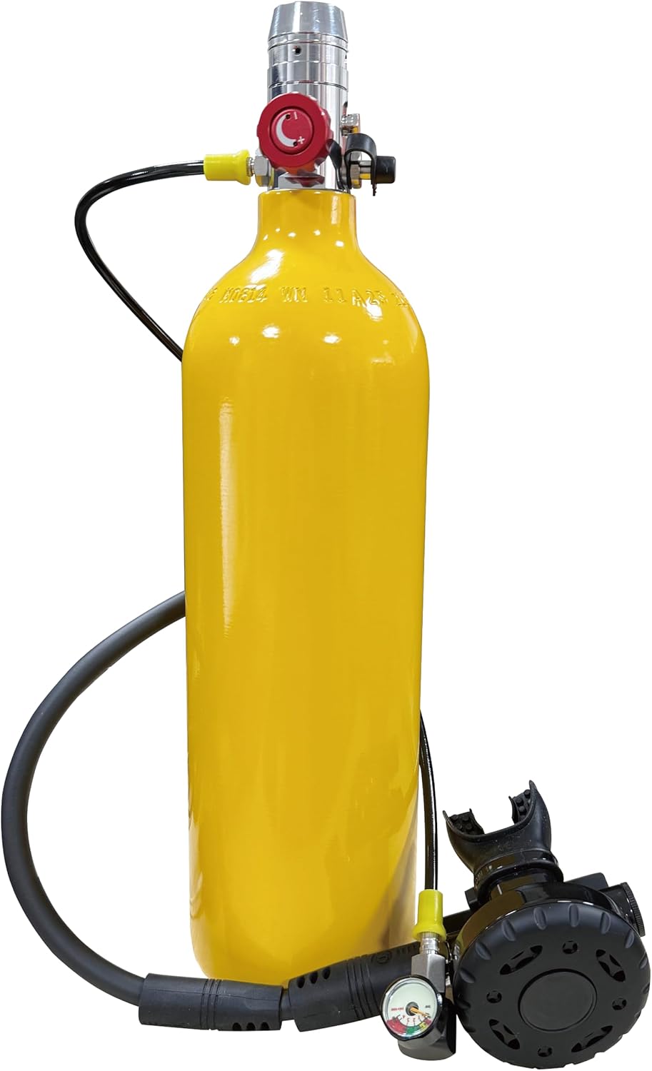 2L Scuba Tank Kit, Mini Scuba Tank with Backpack and Regulator, 25-30 Minutes Diving Time, Portable Diving Set, Reusable Diving Cylinder Kit