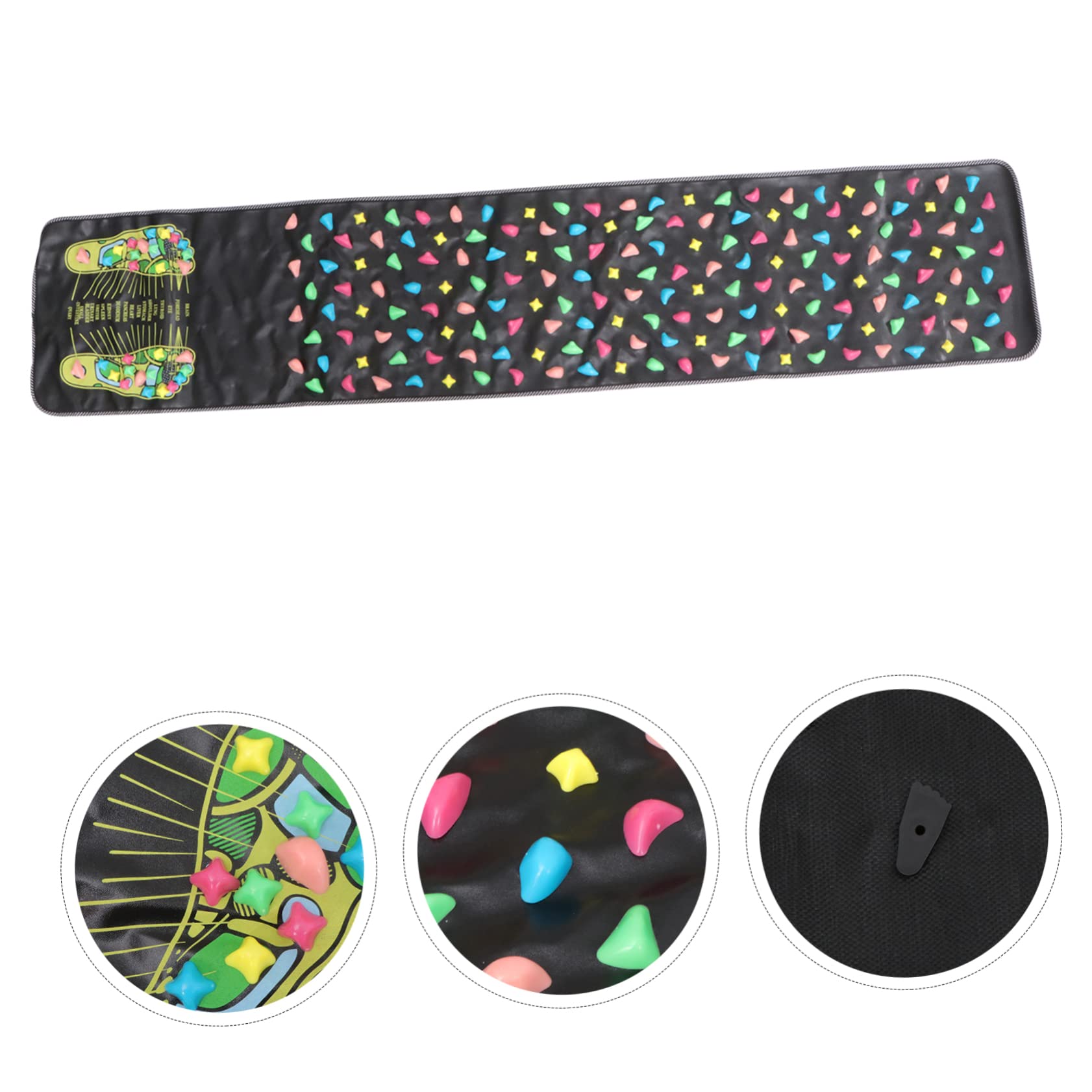 Esterilla De Masaje De Pies Walk Stone Acupresión Para Relajar 175 x 35 Cm