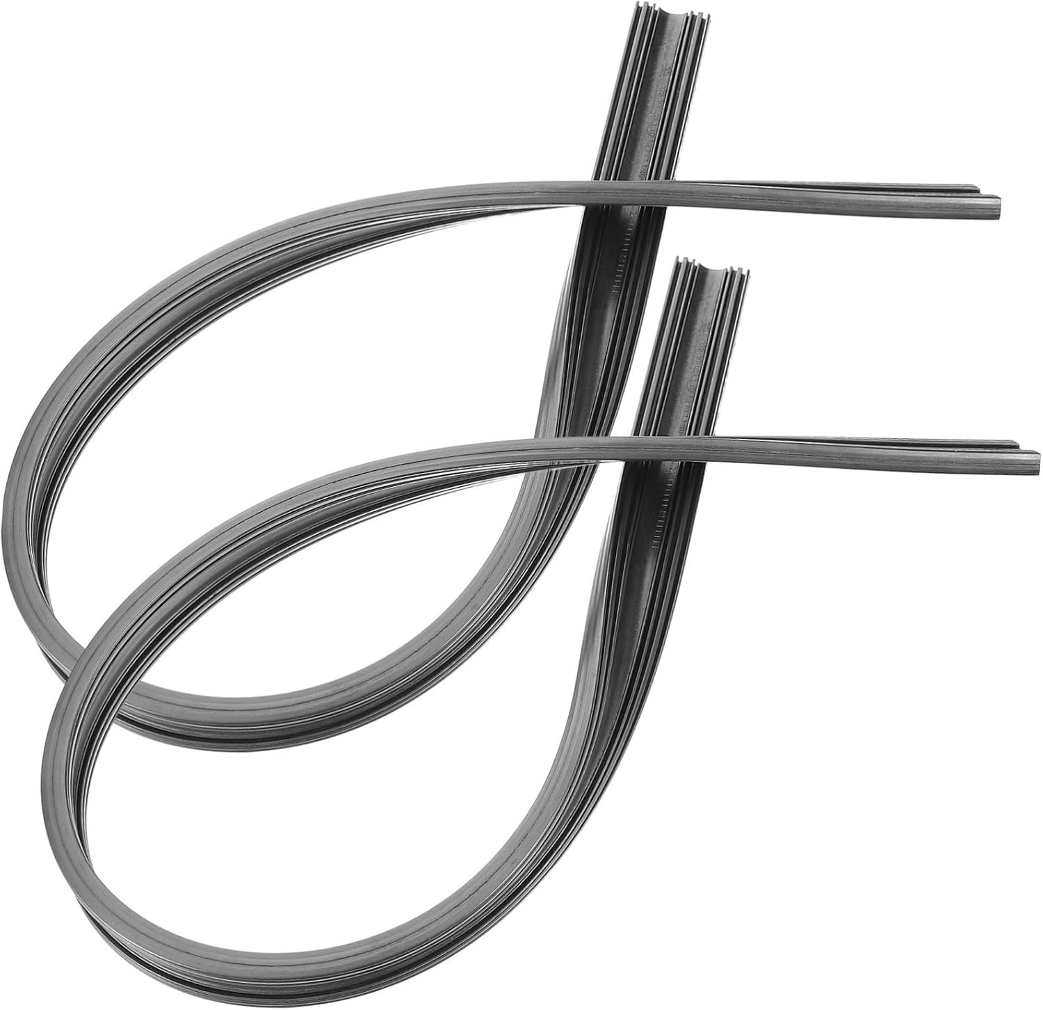 2pcs Windscreen Wiper Strips for Compatibility Replacement Blades for Efficient Windshield Cleaning Wiper Refills
