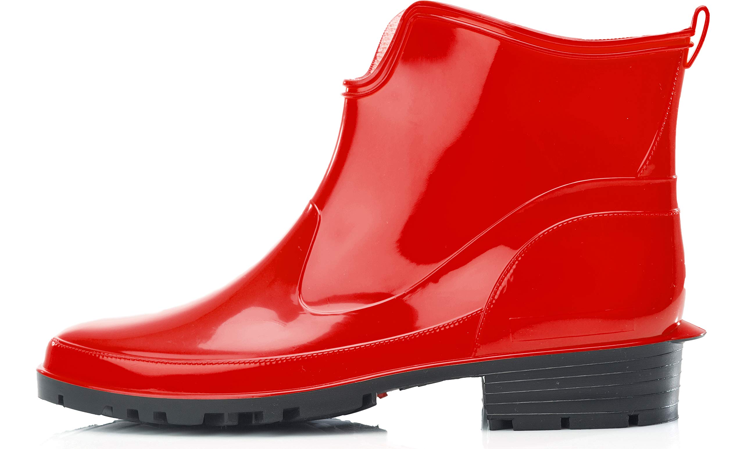 Ladeheid Gummistiefel Damen Kurz Wasserdicht Damenschuhe Elegant und Bequem LA-930