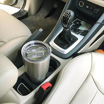 Spill-Resistant Replacement Lid for Travel Mugs and Tumblers - Leak-Proof Insulated Cup Protection for Drinkware