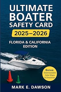 Ultimate Boater Safety Card 2025 – Florida & California Edition