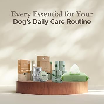 100% Certified Home Compostable and Biodegradable Dog Poop Bags - ASTM D6400 & EN 13432 Compliant dog poop bags rolls 270 Bags 18 x Rolls of Plant Based Poop Bags for dogs - Thick Poop Bags