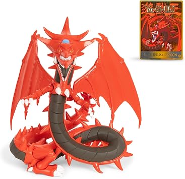 Yu-Gi-Oh! Highly Detailed 7 inch Articulated Action Figure, Limited Edition, Includes Exclusive Trading Card, Slifer The Sky Dragon