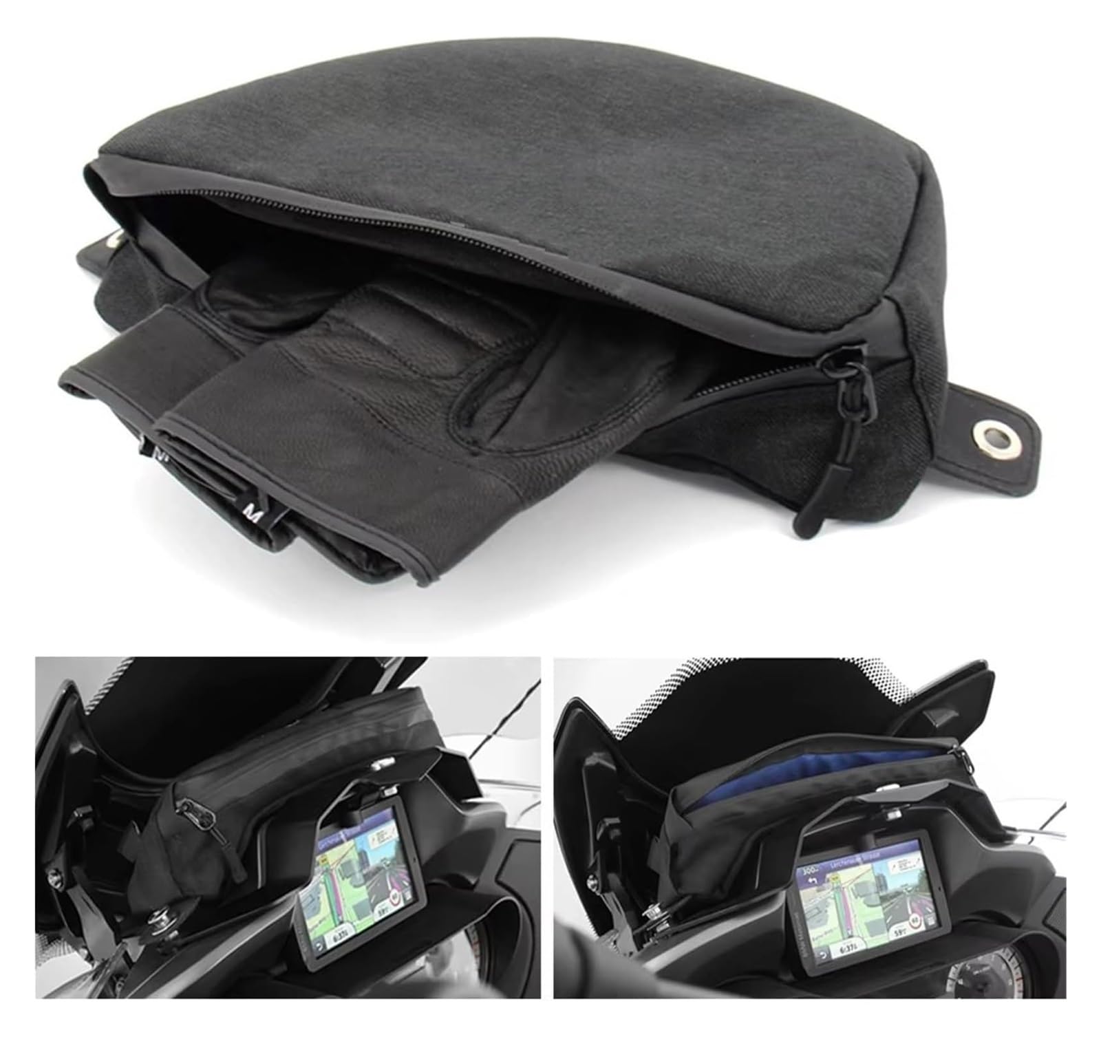 Moto Paraurti Borsa per BMW per R1200RT per LC 2020 Pacchetto Portaoggetti per Manubrio da Moto Borsa Viaggio Impermeabile