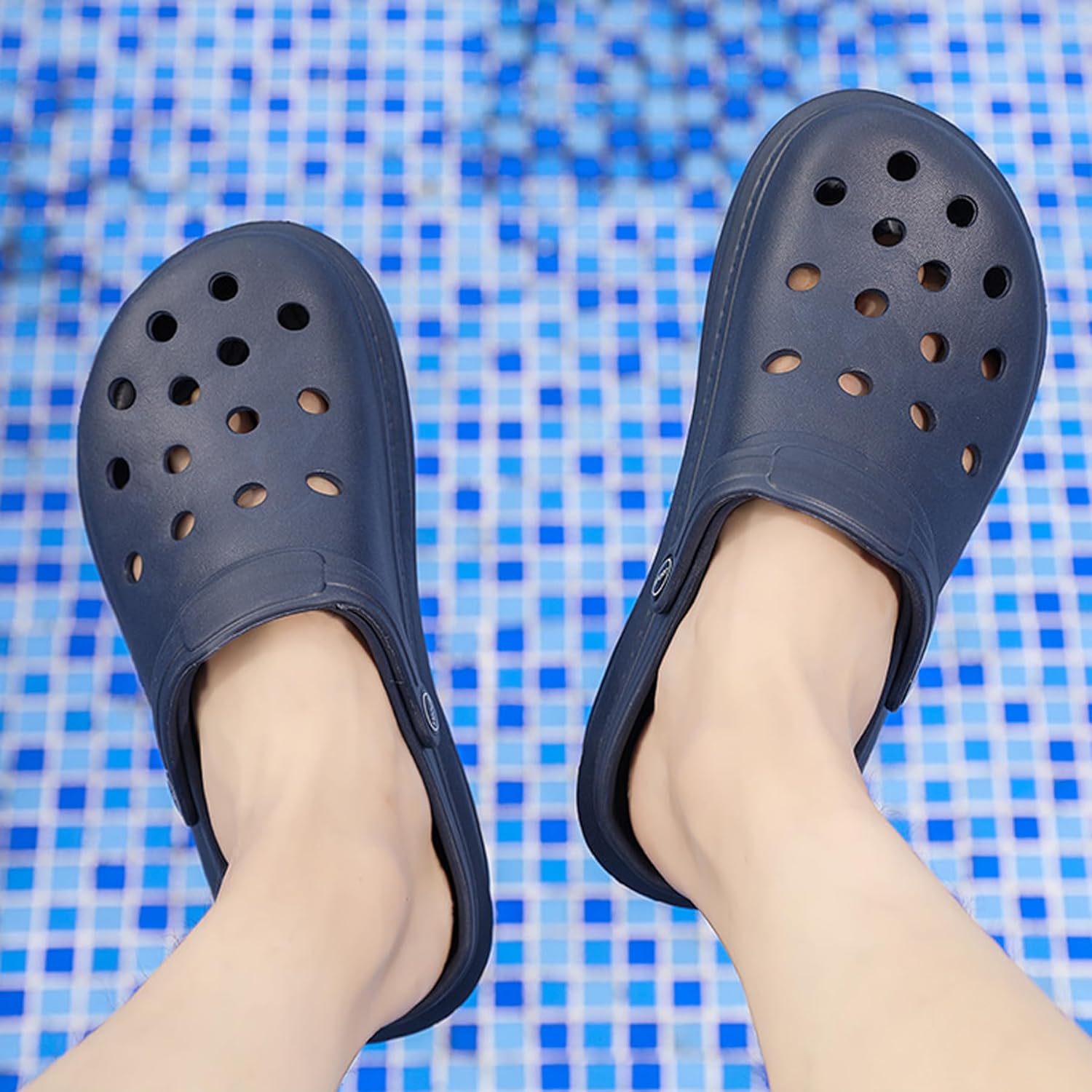 Clogs for Men Women - Slip-On Garden Shoes Sandals with Arch Support,Cushioned Comfort for Beach Pool Summer Outdoor Activities - Image 2