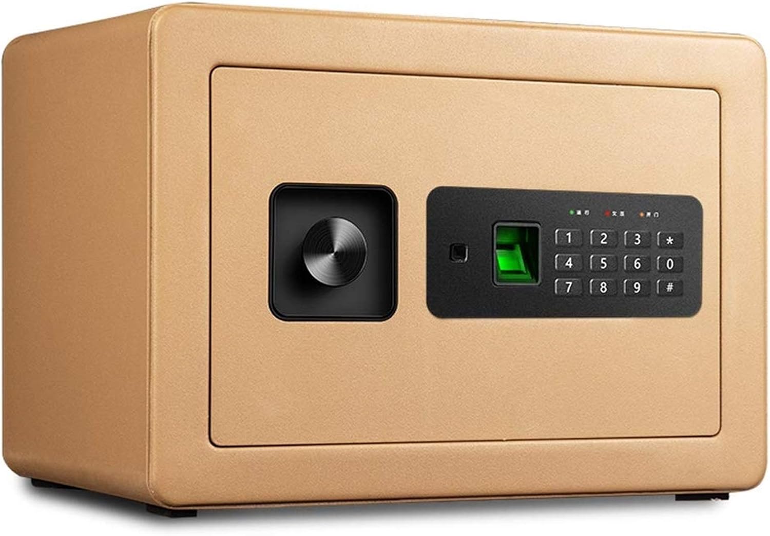 Firoof Waterproof Digital Security Safe with LED Display - Heavy-Duty Steel Construction, Wall-Anch
