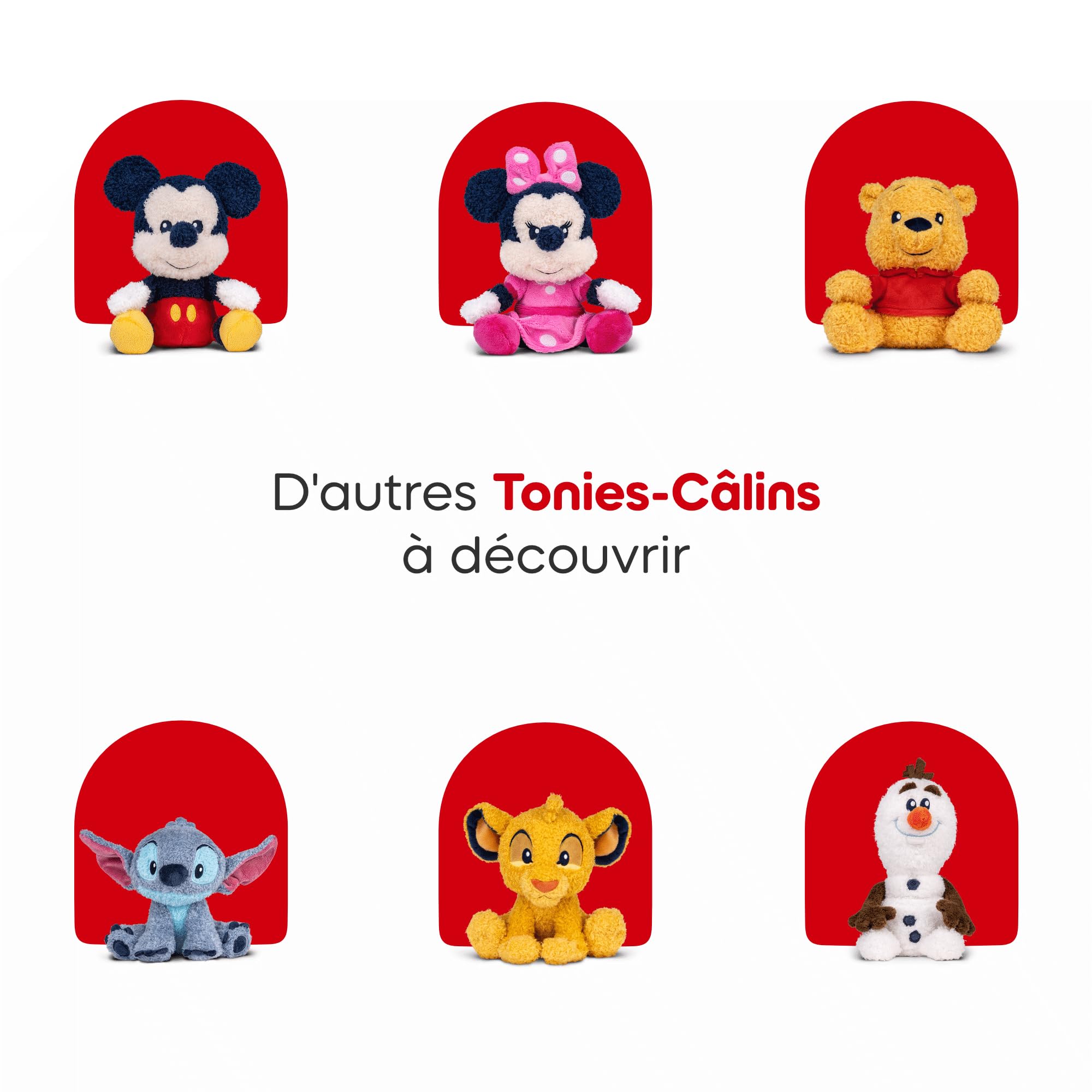 tonies Câlin Disney - Olaf, Peluche Audio pour conteuse Toniebox, 3 Ans et Plus - boîte à Histoires Vendue séparément.