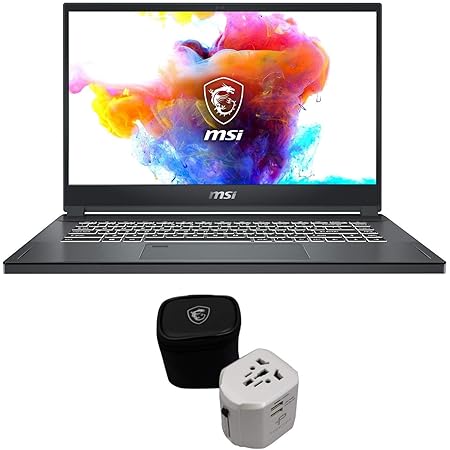 MSI Creator 15 A10SFT-053 (i7-10875H, 16GB RAM, 512GB NVMe SSD, RTX2070 8GB, 15.6" FHD Touchscreen, Windows 10 Pro) Creative Professional Laptop