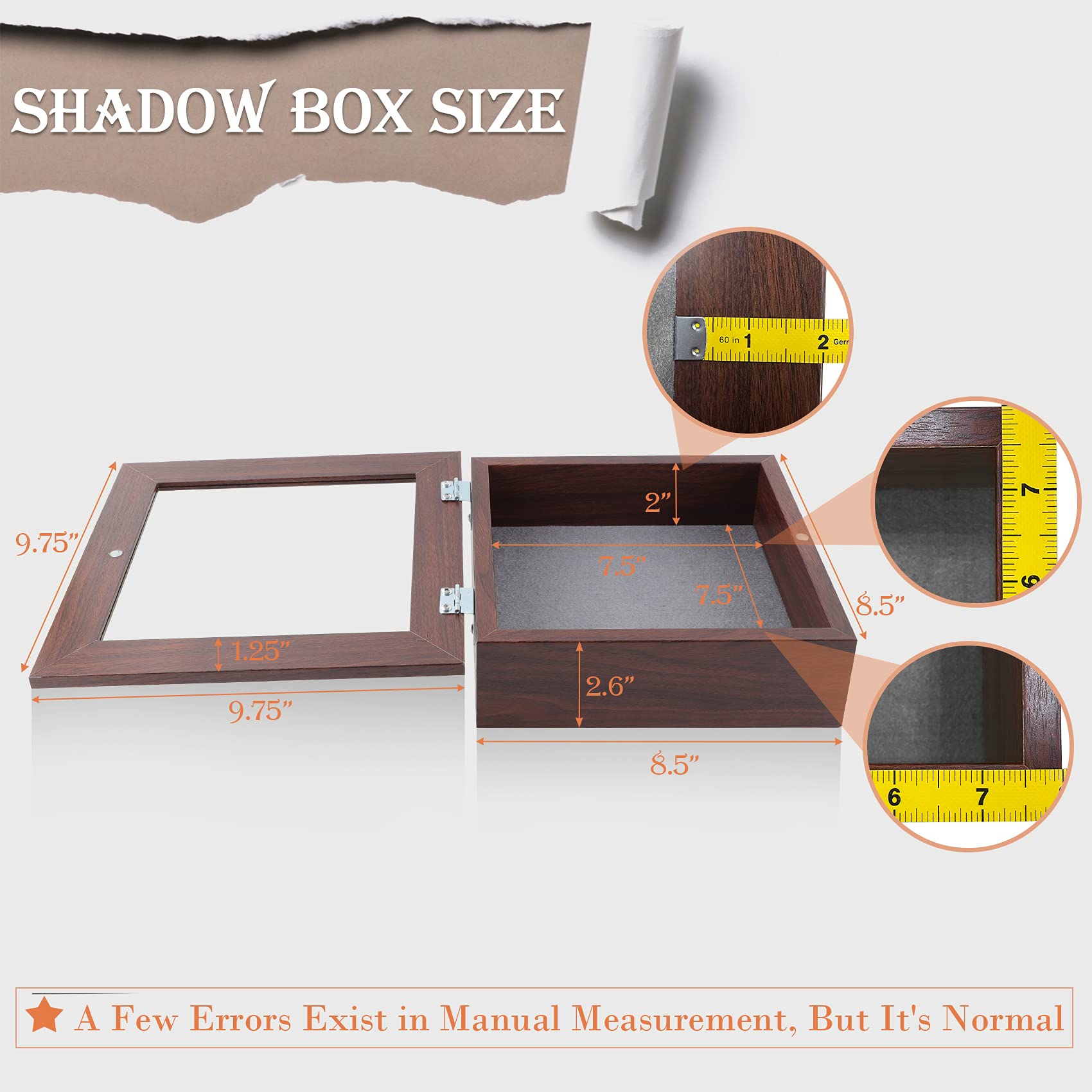 Amazon.co.jp: Golden State Art シャドーボックスフレーム