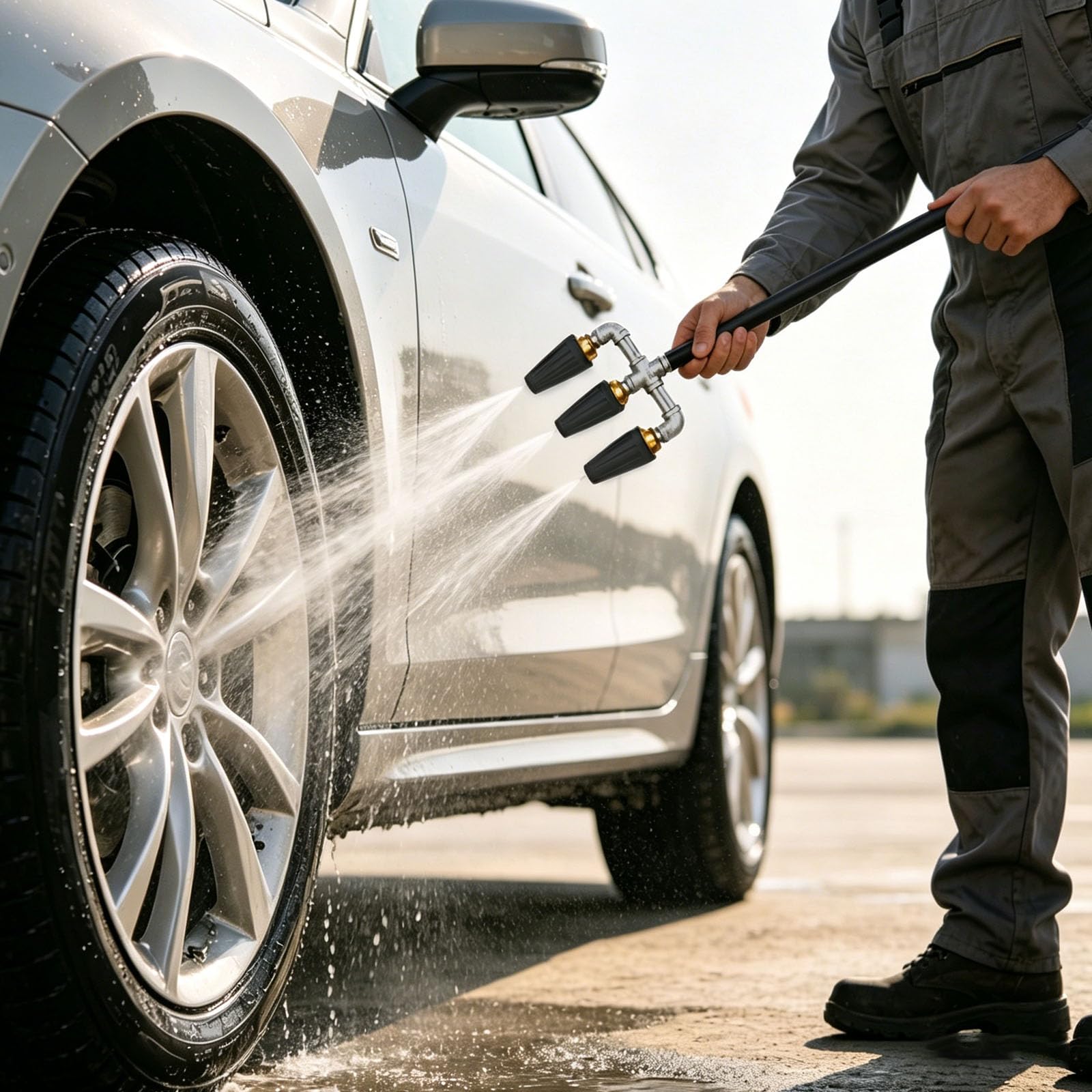 Potrójna obrotowa dysza czyszcząca wysokociśnieniowa 4000 PSI