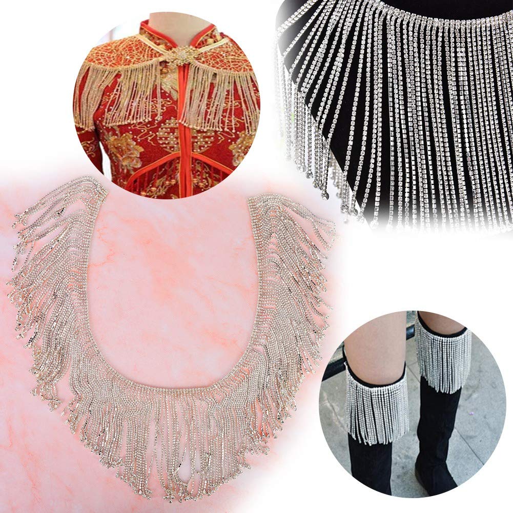 Catena Di Strass Con Nappa, Strass Di Cristallo Fai-da-te Da 1 - Foto 6