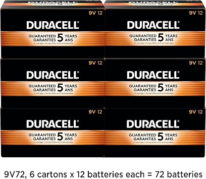 Duracell CopperTop Battery, Black, 9V