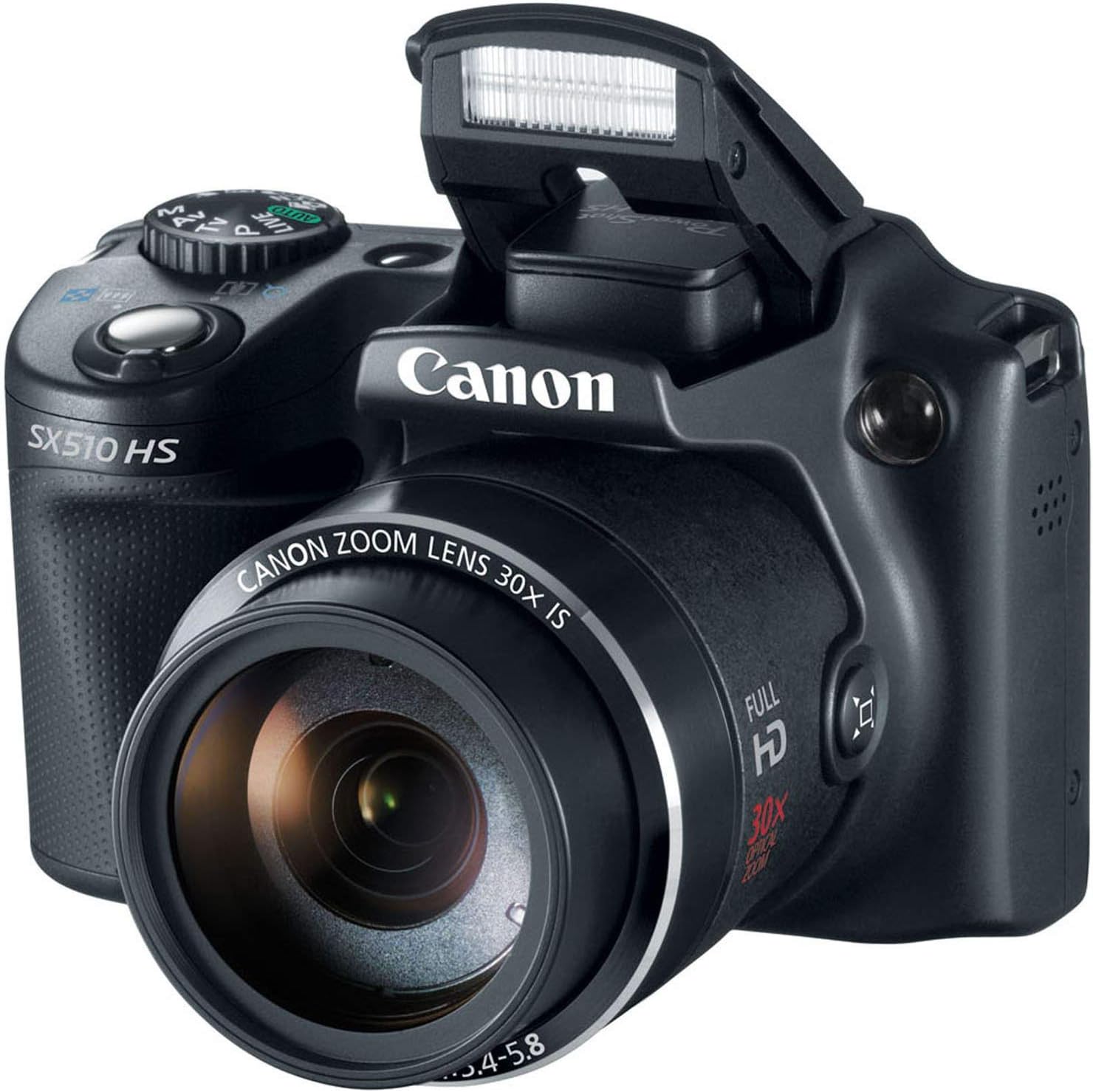 Canon PowerShot SX510 HS 12.1 MP CMOS Digital Camera (Renewed)