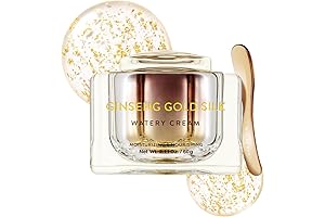 Ginseng Gold Silk Watery Cream: 6-Year Korean Ginseng, Pure Gold for Radiant Skin